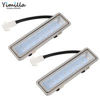 Lot de 2 ampoules LED pour hotte de cuisine, blanc froid, remplacement pour hotte intégrée, installation facile