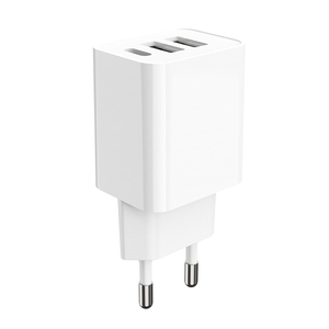 2025ใหม่ Product-15W ที่ชาร์จไฟฟ้าแบบหลายพอร์ต & อะแดปเตอร์ USB คู่ + PD 3พอร์ตรองรับ iPhone Samsung โทรศัพท์ Type <span class=keywords><strong>C</strong></span> ที่ชาร์จ - Product Image 1