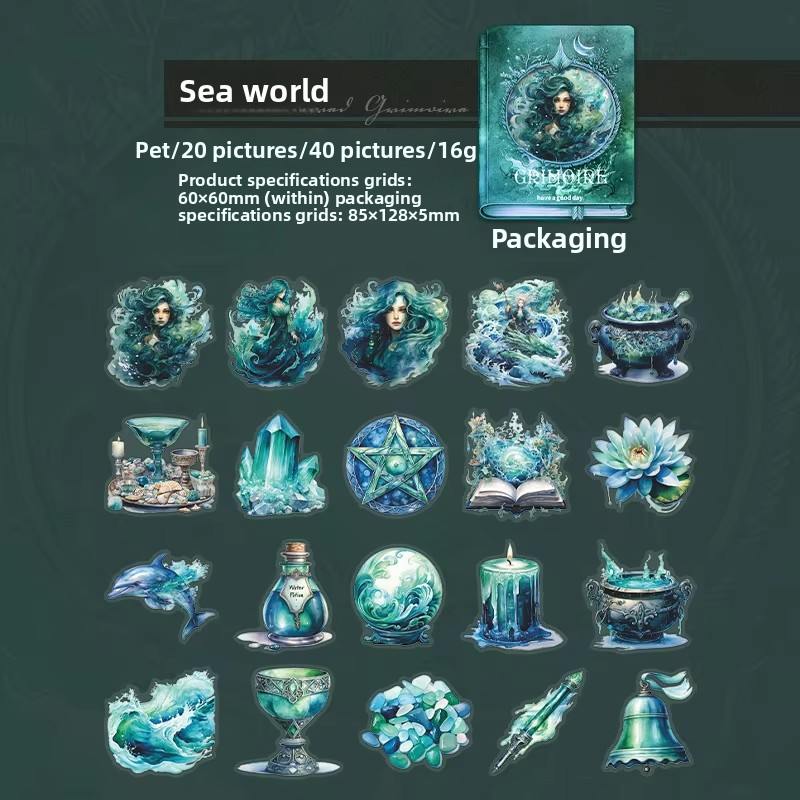 B Mundo Oceánico - Blanco