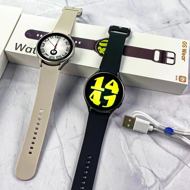 Top Selling Watch6 Smartwatch for Sport 1.39inch Round NFC BT Call IP67 GS Fit Men Watches Fitness Watch 6 Smart Watch
