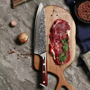 Juego de <span class=keywords><strong>cuchillos</strong></span> de cocina profesional japonés VG10 Damascus con 67 capas de cuchillas de Metal inoxidable mango de madera - Product Image 4