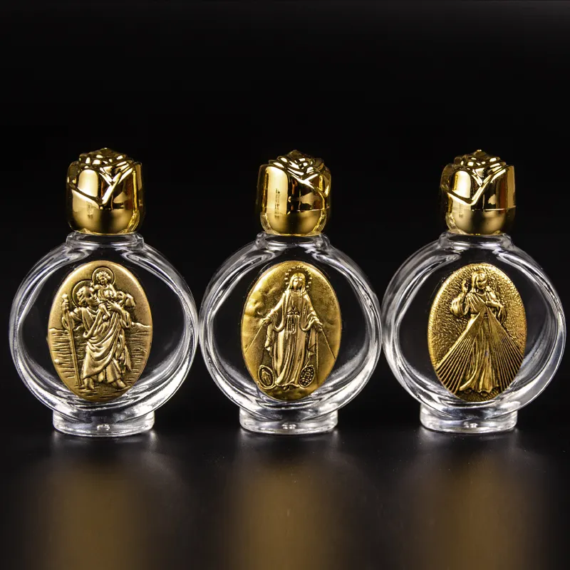 Large Quantity of Wholesale Religious Design Holy Water Bottles Crafts