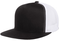 Casquette de Camionneur YP Classics® Trucker Hat 6006, Structurée, Dos en Maille, Ajustable à Boutons Pression