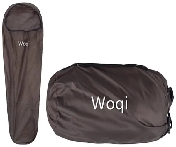 Woqi Hot Sale Aangepaste Outdoor/Camping Slaapzak Hoes/Waterdicht/Voorkomen Vuile 210T Nylon Slaaphoes