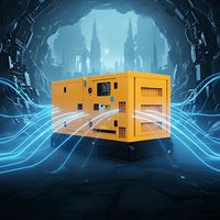 Groupe électrogène diesel durable de secours 12kW-48kW, refroidi par eau, démarrage automatique, pour l'alimentation de secours des exploitations agricoles