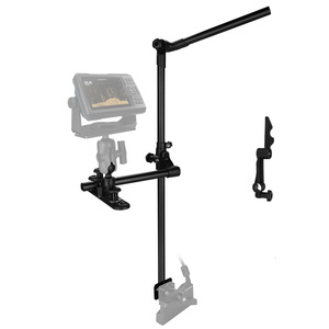 Soporte de Aluminio Ajustable 360° Velpaw Upgrade para Transductor de Sonda de Pesca, Montaje en Poste para Barco o Kayak, con Perforación - Product Image 1