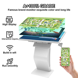 Kiosco de Autoservicio con Pantalla Táctil 1080P, Soporte en Forma de K, Pantalla Interactiva Android, Todo en Uno, <span class=keywords><strong>para</strong></span> Centros Comerciales - Product Image 2