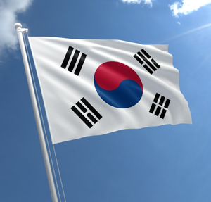 <span class=keywords><strong>Bandera</strong></span> de Corea, <span class=keywords><strong>Bandera</strong></span> Nacional, <span class=keywords><strong>Bandera</strong></span> Personalizada de 3x5 Pies, <span class=keywords><strong>Bandera</strong></span> para Interiores y Exteriores con 2 Ojales - Product Image 1