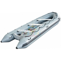 Pvc Aluminium Barca Gonfiabile Hypalon Bateau Gonflable 3.6m Bateau Gonflable Avec Moteur 15hp 20hp Hors-Bord Schlauchboot Mit Moteur