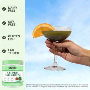 Suplemento de Mezcla de Frutas de Marca Privada OEM, Nutrición Natural Vegana, Pectina Sin Azúcar, Super Greens, Polvos Orgánicos - Product Image 5