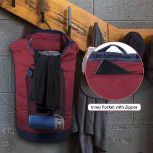 Extra Large Laundry <b>Backpack</b> Bag 125L Heavy Duty Durable Thick Material Laundry Hamper for <b>College</b> Dorm & Apartment - Product Image 6