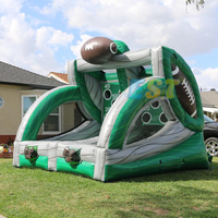 Portable Gonflable Football Gonflable Rugby Penalty Shoot Out Sport Jeu Gonflable Football Toss Jeu à Vendre