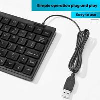 Clavier filaire pour ordinateur portable Little Kangaroo DS-8500 avec pavé tactile, modèle PS2, vente chaude