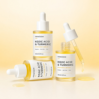 Sérum Visage Liquide Anti-rides Éclaircissant Personnalisé à l'Acide Kojique, Curcuma, Niacinamide et Vitamine E 30ml – Soin Visage OEM ODM Marque Privée