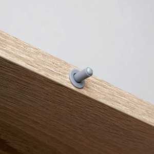 Colonna Sospesa per Bagno WELL BELIZE in Rovere con 2 Ante, Prodotta in Italia - Product Image 4