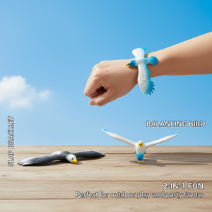 Bracelet Slap Fidget <span class=keywords><strong>Toy</strong></span> Direct Usine, Amusant Jouet Sensoriel Deux-en-Un à Enrouler et Moelleux, Jouet Nouveauté pour Enfants - Product Image 2