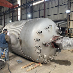 Reactor de polipropileno polivinílico Estructura de almohadilla de tanque de acero inoxidable Línea de producción de pegamento de fusión en caliente - Product Image 5