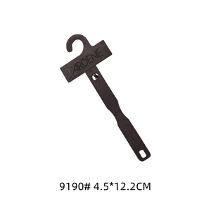 Tùy chỉnh màu đen <span class=keywords><strong>PP</strong></span> vành đai nhựa hiển thị khóa vành đai móc đôi vành đai móc áo cho bao bì - Product Image 4