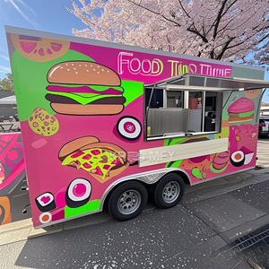 Remolque de Comida Móvil con Cocina Completa Equipada, Quiosco de Café, Carrito de Hot Dogs y Helados, 2025 - Product Image 6