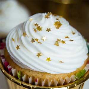 Kosher sertifikalı yenilebilir Vegan Glitter yıldız kek Cookie çerez - Product Image 6