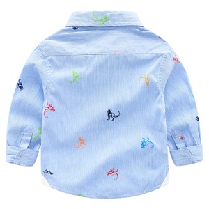 Camiseta Polo Personalizada de Moda para Niños, con Estampado de Rayas de Algodón, Estilo Pesca, Compras en Línea en India - Product Image 6