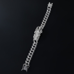 2026 Hot Selling Men's and Women's Hiphop Style Unique <b>Charm</b> Bracelet Unisex's Alloy Chain Bracelets Fashion Jewelry Wholesale - Product Image 5