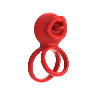 حلقة اهتزازية تفاعلية للرجال متصلة بالبلوتوث لتأخير القذف، لعبة جنسية للبالغين للبيع بالجملة للعب الشرجي، متوفرة للشحن الدولي الفوري - Product Image 1