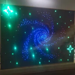 RSPOF Fiber Optic Lights Star Ceiling Kit Starry Sky Plaque de plafond Panneaux de plafond en étoile