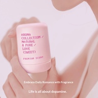 Diffuseur d'huiles essentielles sans flamme, parfum floral, sans BPA, désodorisant longue durée (1 mois), assainisseur d'air solide pour salle de bain