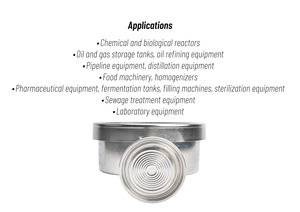 Китайский манометр из нержавеющей стали SS304 с антикоррозийным покрытием, с креплением Tri-Clamp, диапазон 0-2 МПа, точность 1,6% от полного диапазона - Product Image 3