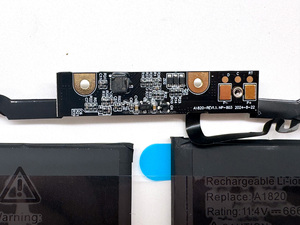 Batterie d'ordinateur portable de remplacement neuve A1820 pour MacBook Pro 15 pouces A1707 2016-2018 11,4 V 76 Wh 6600 mAh Li-polymère 12 mois - Product Image 3