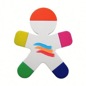 Marcadores Ecológicos 5 en 1 con Forma Humana Personalizados para Niños, Marcadores de Colores de Moda a Bajo Precio - Product Image 3