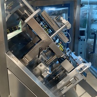 Machine d'emballage automatique CE pour snacks croustillants noix biscuits chips inclinée