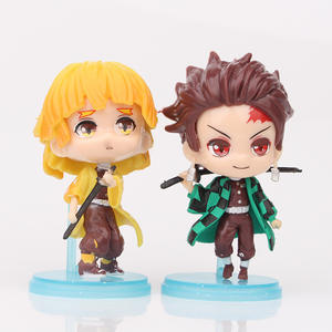 Figuras de Acción de Alta Calidad, Colección de 5 Piezas, Muñecos de PVC de <span class=keywords><strong>Kamado</strong></span> <span class=keywords><strong>Tanjiro</strong></span>, Nezuko, Nidouzi, Inosuke y Zenitsu - Product Image 4