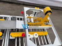 Machine automatique de scellage de cartons pour l'emballage de boîtes, pliage, fermeture, collage de rubans, machine de scellage avec étiquetage supérieur