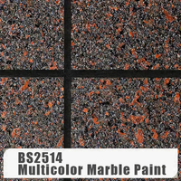 Peinture acrylique effet marbre et granit, revêtement liquide en spray pour façade de bâtiment commercial