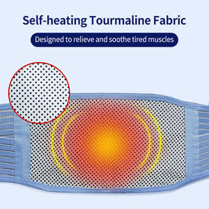 Ceinture de soutien thermique WFR Pro |   Ceinture lombaire en tourmaline et aimant – Auto-chauffante, respirante et réglable pour un confort tout au long de la journée - Product Image 5
