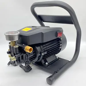 Taizhou JC model baru 1,8 kW mesin cuci listrik mini portable power motor pembersih mobil jet gun tekanan tinggi pompa cuci