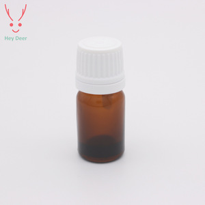 Botella de aceite esencial de ciervo con tapa blanca de 18 mm y tapón interno para uso en aromaterapia - Product Image 3