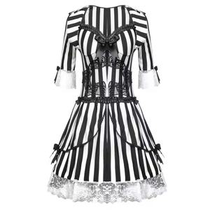 Disfraces de Bruja Gótica para Mujer al por Mayor, Disfraces de Halloween, Mono para Mujer, Disfraces Retro de Halloween para Mujer - Product Image 5