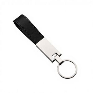 Promotion Gifts Customizable Pu <b>Leather</b> Metal Keyring Existing Stock Print Laser <b>Keychain</b> Car <b>Keychain</b> for Gift - Product Image 3