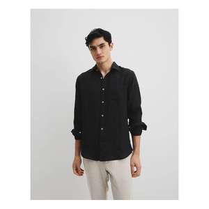 Chemise pour homme, design sophistiqué, coupe confortable, tissu léger, parfait pour le bureau et la mode décontractée, en provenance d'Inde - Product Image 5