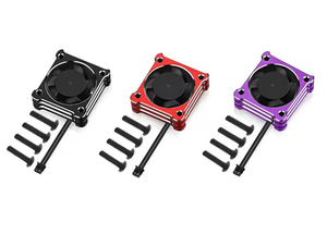 พัดลมระบายความร้อนฮีทซิงค์ความเร็วสูงทำจากโลหะ5-8V 22000RPM 1/10 RC Drift สำหรับ xerun XD10 Pro ESC ชิ้นส่วนซ่อมมอเตอร์ - Product Image 5