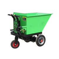 Nuevo Carro de Mano Eléctrico con Contenedor Rodante, Vehículo Agrícola, Triciclos de Construcción con Personalización OEM para la Construcción