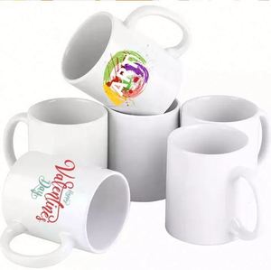 Factory Wholesale High Quality 11oz Ceramic Sublimation Blank Mug Custom Logo <b>Printing</b> <b>Coffee</b> Cups - Product Image 2
