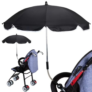 <span class=keywords><strong>Parasol</strong></span> de <span class=keywords><strong>poussette</strong></span> pour bébé, à Clip, Protection UV, réglable à 360 degrés, <span class=keywords><strong>Parasol</strong></span>, canopée - Product Image 1