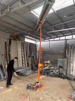 Portes à enroulement automatiques de 300 kg et 150 kg, installation de monte-charges, climatiseurs, ascenseurs