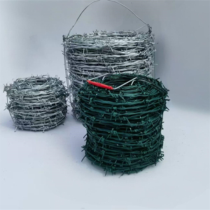 Fil de fer <span class=keywords><strong>barbelé</strong></span> de sécurité galvanisé et recouvert de PVC, 500 mètres, 1,9 mm, 2 brins d'acier, pour clôture de ferme antivol - Product Image 5