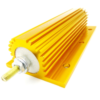 Résistance de puissance à basse fréquence DC et haute puissance AC RX24, boîtier en aluminium, résistance de puissance bobinée