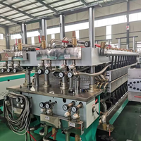 Máquina de fabricación de cajas corrugadas de coextrusión de plástico PP, planta de producción de láminas huecas de policarbonato